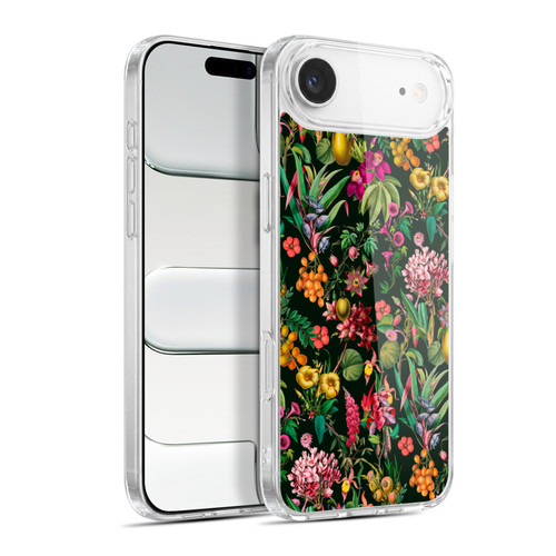 LebensArt Jungle Plants And Animals Multicolor Soft Gel Case for Apple iPhone 17 Air