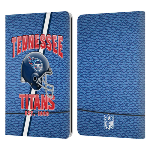 NFL Tennessee Titans Logo Art Football Stripes Leather Book Wallet Case Cover For Amazon Kindle Paperwhite 1 / 2 / 3
