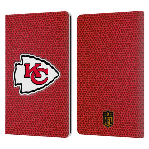 NFL Kansas City Chiefs Logo Football Leather Book Wallet Case Cover For Amazon Kindle Paperwhite 1 / 2 / 3