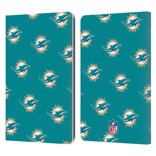 NFL Miami Dolphins Artwork Patterns Leather Book Wallet Case Cover For Amazon Kindle Paperwhite 1 / 2 / 3