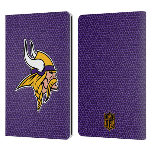 NFL Minnesota Vikings Logo Football Leather Book Wallet Case Cover For Amazon Kindle Paperwhite 1 / 2 / 3