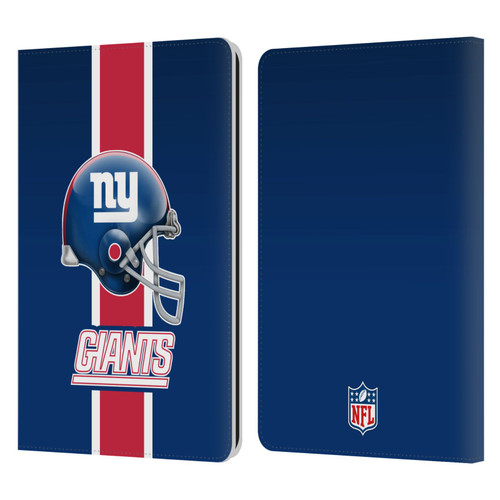 NFL New York Giants Logo Helmet Leather Book Wallet Case Cover For Amazon Kindle Paperwhite 1 / 2 / 3