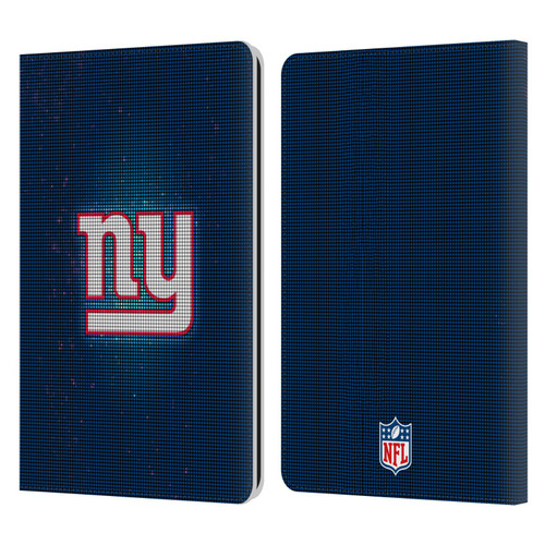 NFL New York Giants Artwork LED Leather Book Wallet Case Cover For Amazon Kindle Paperwhite 1 / 2 / 3