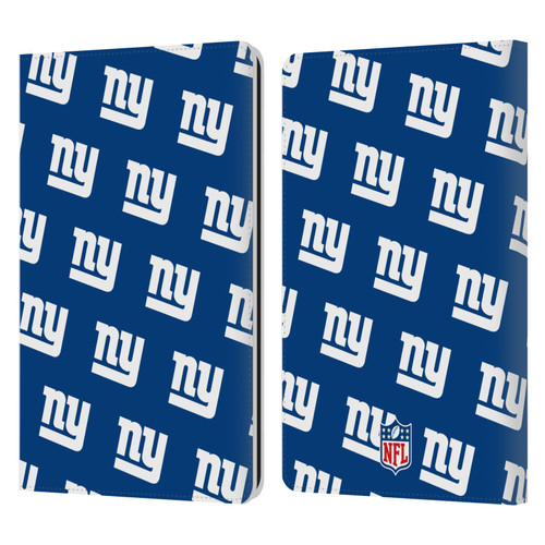 NFL New York Giants Artwork Patterns Leather Book Wallet Case Cover For Amazon Kindle Paperwhite 1 / 2 / 3