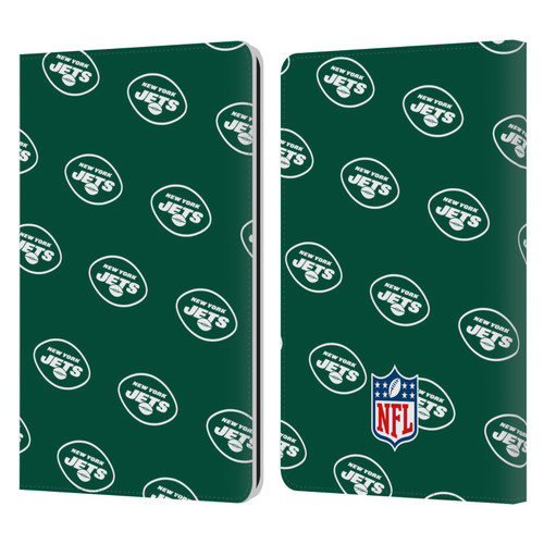 NFL New York Jets Artwork Patterns Leather Book Wallet Case Cover For Amazon Kindle Paperwhite 1 / 2 / 3