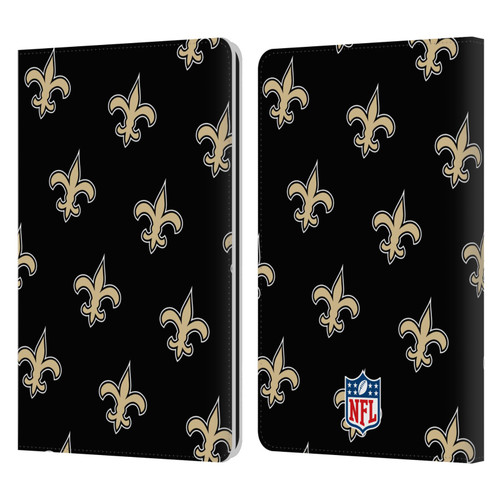 NFL New Orleans Saints Artwork Patterns Leather Book Wallet Case Cover For Amazon Kindle Paperwhite 1 / 2 / 3