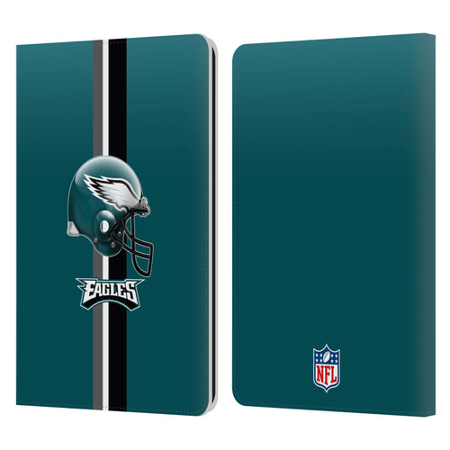 NFL Philadelphia Eagles Logo Helmet Leather Book Wallet Case Cover For Amazon Kindle Paperwhite 1 / 2 / 3