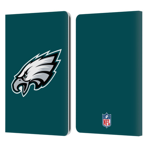 NFL Philadelphia Eagles Logo Plain Leather Book Wallet Case Cover For Amazon Kindle Paperwhite 1 / 2 / 3