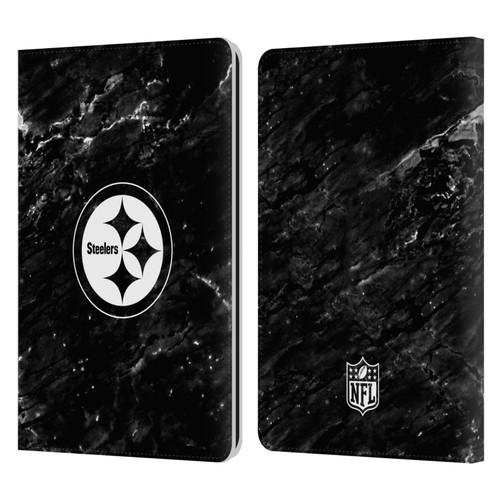 NFL Pittsburgh Steelers Artwork Marble Leather Book Wallet Case Cover For Amazon Kindle Paperwhite 1 / 2 / 3