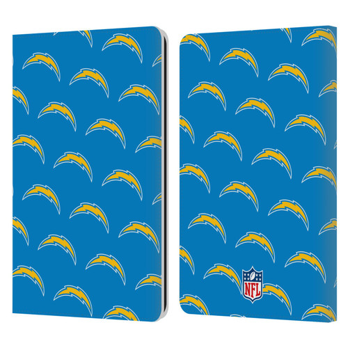 NFL Los Angeles Chargers Artwork Patterns Leather Book Wallet Case Cover For Amazon Kindle Paperwhite 1 / 2 / 3