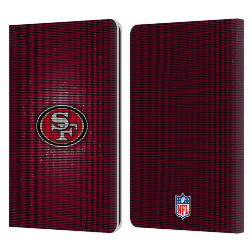 NFL San Francisco 49ers Artwork LED Leather Book Wallet Case Cover For Amazon Kindle Paperwhite 1 / 2 / 3