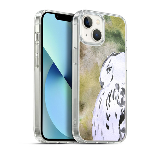 Mai Autumn Birds Owl Soft Gel Case for Apple iPhone 13