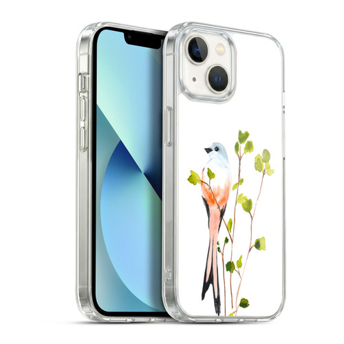 Mai Autumn Birds Scissortail Soft Gel Case for Apple iPhone 13