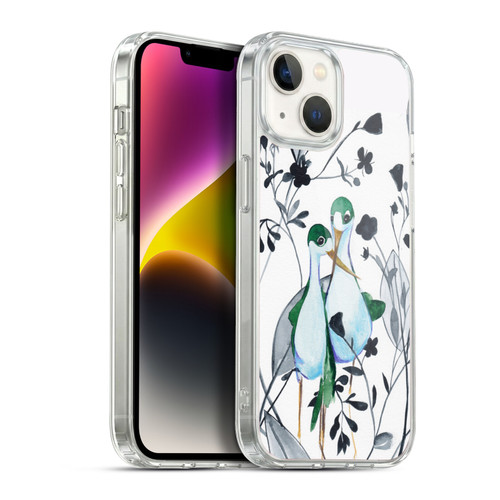 Mai Autumn Birds Together Soft Gel Case for Apple iPhone 14