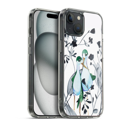 Mai Autumn Birds Together Soft Gel Case for Apple iPhone 15 Plus & MagSafe