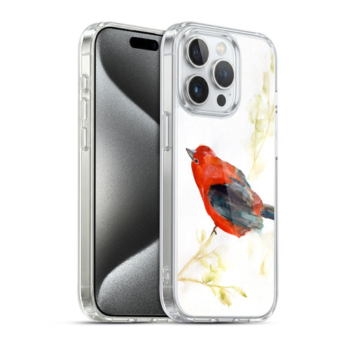 Mai Autumn Birds September Soft Gel Case for Apple iPhone 15 Pro & MagSafe