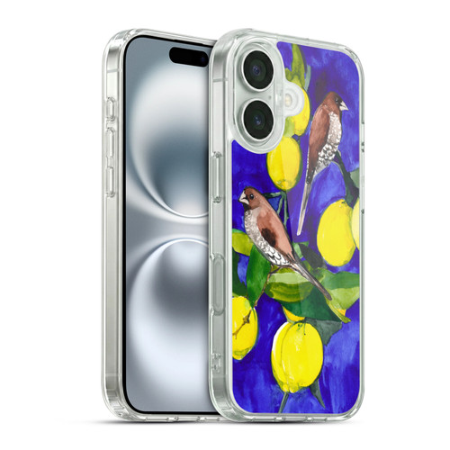 Mai Autumn Birds Lemon Tree Soft Gel Case for Apple iPhone 16 & MagSafe