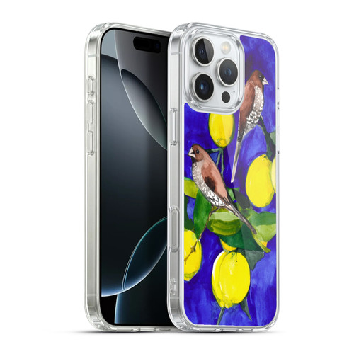 Mai Autumn Birds Lemon Tree Soft Gel Case for Apple iPhone 16 Pro Max & MagSafe
