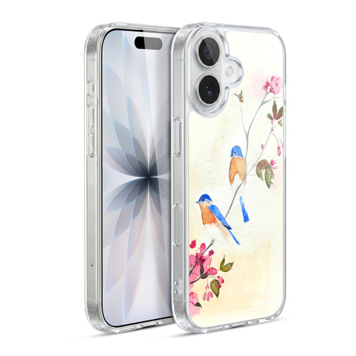 Mai Autumn Birds Blossoms Soft Gel Case for Apple iPhone 17