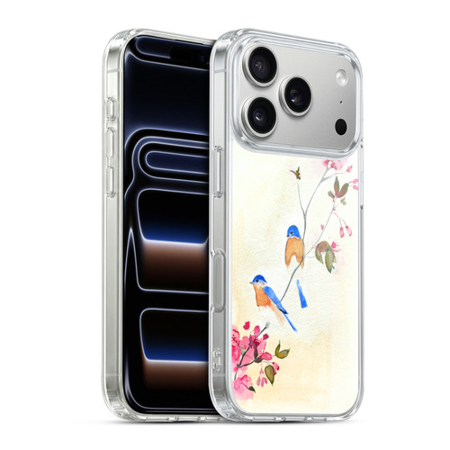 Mai Autumn Birds Blossoms Soft Gel Case for Apple iPhone 17 Pro