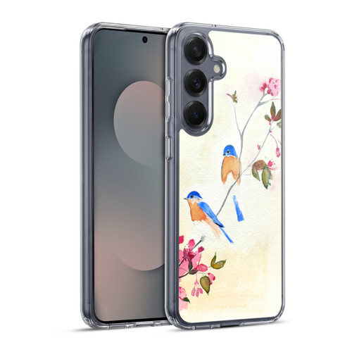 Mai Autumn Birds Blossoms Soft Gel Case for Samsung Galaxy S25+ & MagSafe
