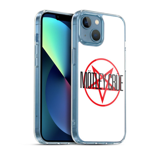 Motley Crue Logos Pentagram Soft Gel Case for Apple iPhone 13 Mini & MagSafe