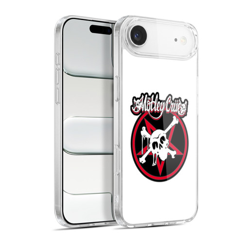 Motley Crue Logos Dr. Feelgood Skull Soft Gel Case for Apple iPhone 17 Air