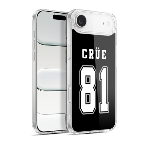 Motley Crue Logos Jersey Soft Gel Case for Apple iPhone 17 Air