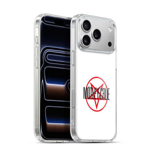 Motley Crue Logos Pentagram Soft Gel Case for Apple iPhone 17 Pro Max
