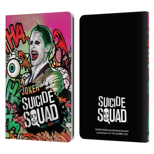 Suicide Squad 2016 Graphics Joker Poster Leather Book Wallet Case Cover For Amazon Kindle Paperwhite 1 / 2 / 3