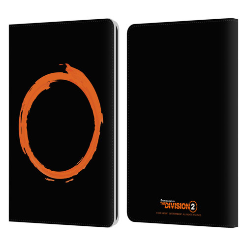 Tom Clancy's The Division 2 Logo Art Ring Leather Book Wallet Case Cover For Amazon Kindle Paperwhite 1 / 2 / 3