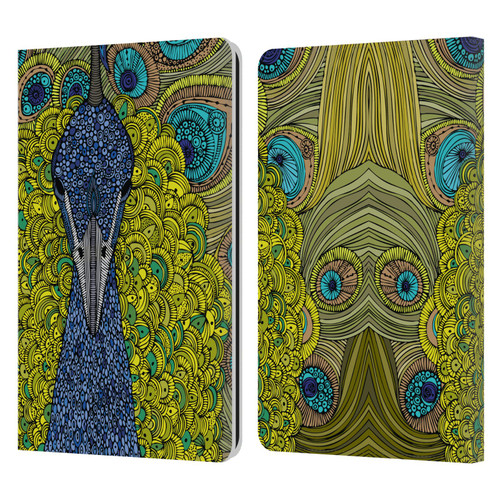 Valentina Birds The Peacock Leather Book Wallet Case Cover For Amazon Kindle Paperwhite 1 / 2 / 3