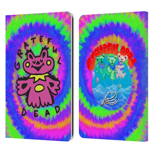 Grateful Dead Trends Dancing Bear Colorful Leather Book Wallet Case Cover For Amazon Kindle Paperwhite 1 / 2 / 3