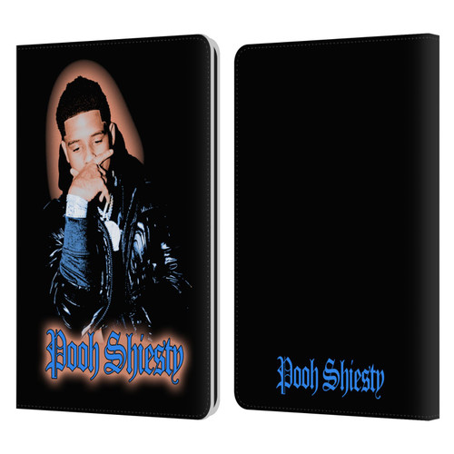 Pooh Shiesty Graphics Light Leather Book Wallet Case Cover For Amazon Kindle Paperwhite 1 / 2 / 3