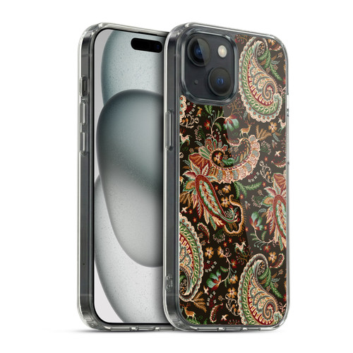 Ninola Mix Patterns Woodland Paisley Soft Gel Case for Apple iPhone 15 & MagSafe