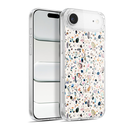 Ninola Mix Patterns Watercolor Terrazzo Soft Gel Case for Apple iPhone 17 Air