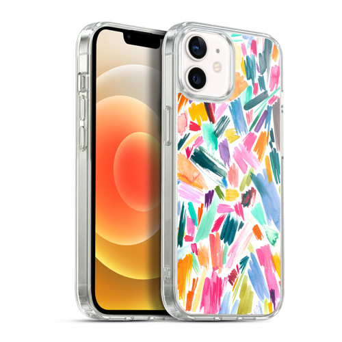 Ninola Watercolor Prints Scribble Soft Gel Case for Apple iPhone 12 / iPhone 12 Pro & MagSafe