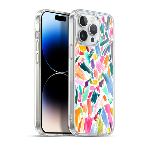 Ninola Watercolor Prints Scribble Soft Gel Case for Apple iPhone 13 Pro Max & MagSafe