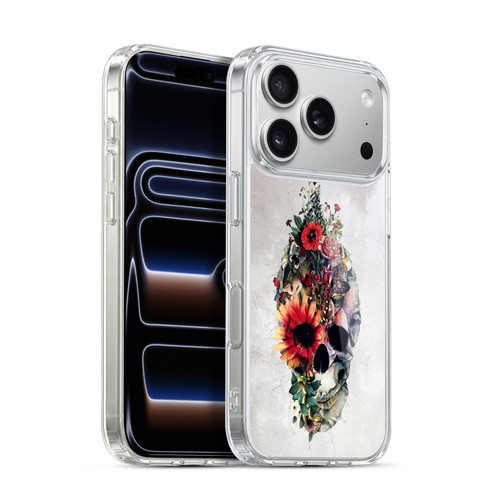 Riza Peker Skulls 6 Two Face Soft Gel Case for Apple iPhone 17 Pro