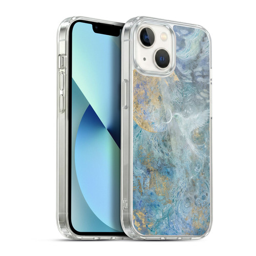 Stephanie Law Birds Silvers Of The Moon Soft Gel Case for Apple iPhone 13