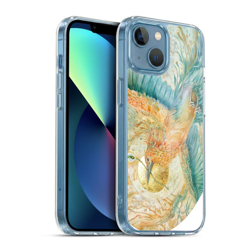 Stephanie Law Birds The Blue Above Soft Gel Case for Apple iPhone 13 Mini & MagSafe