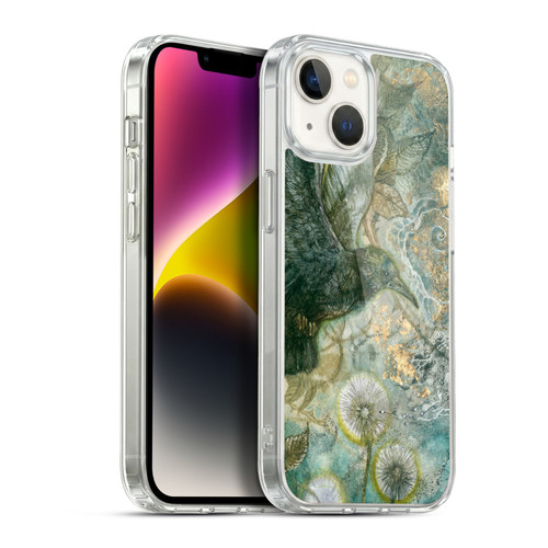 Stephanie Law Birds Detached Shadow Soft Gel Case for Apple iPhone 14