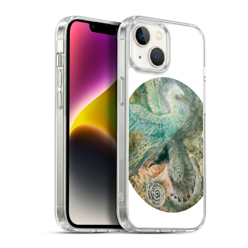 Stephanie Law Birds Divergent Soft Gel Case for Apple iPhone 14