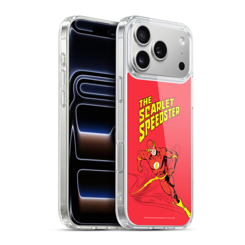 The Flash DC Comics Vintage Scarlet Speedster Soft Gel Case for Apple iPhone 17 Pro Max