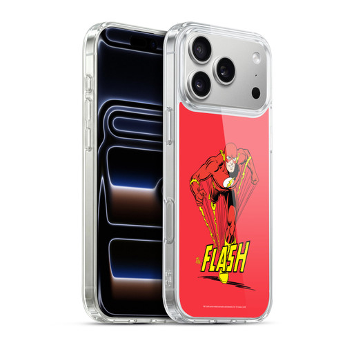 The Flash DC Comics Vintage Speedster Soft Gel Case for Apple iPhone 17 Pro Max
