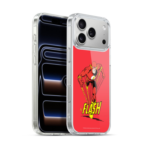 The Flash DC Comics Vintage Speedster Soft Gel Case for Apple iPhone 17 Pro Max