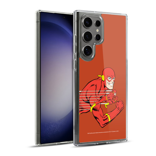 The Flash DC Comics Vintage Double Soft Gel Case for Samsung Galaxy S23 Ultra 5G & MagSafe