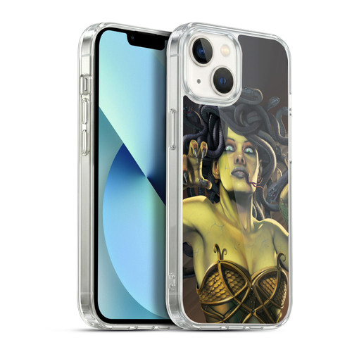 Vincent Hie Graphics Medusa Soft Gel Case for Apple iPhone 13
