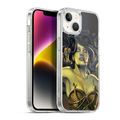 Vincent Hie Graphics Medusa Soft Gel Case for Apple iPhone 14 Plus & MagSafe
