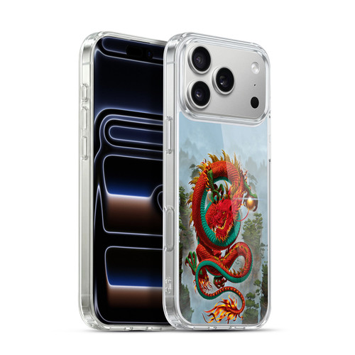 Vincent Hie Graphics Good Fortune Dragon Soft Gel Case for Apple iPhone 17 Pro Max